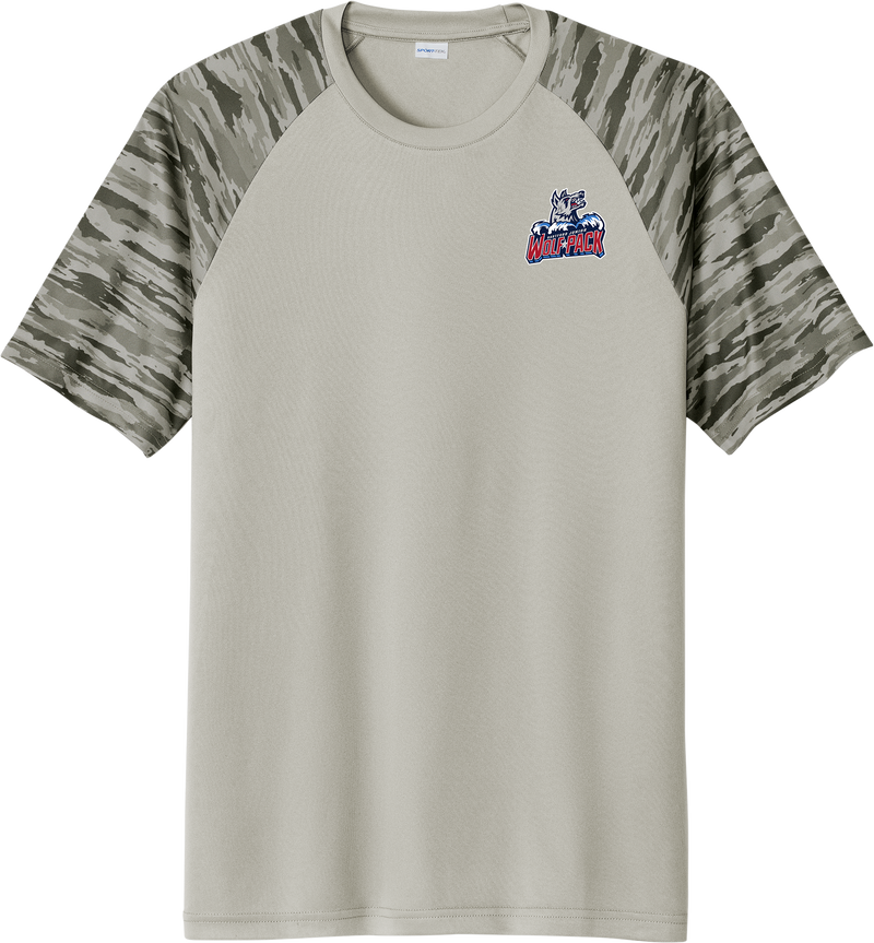 Hartford Jr. Wolfpack Drift Camo Colorblock Tee