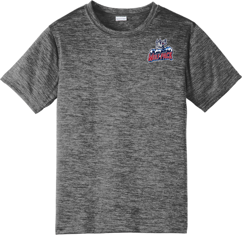 Hartford Jr. Wolfpack Youth PosiCharge Electric Heather Tee