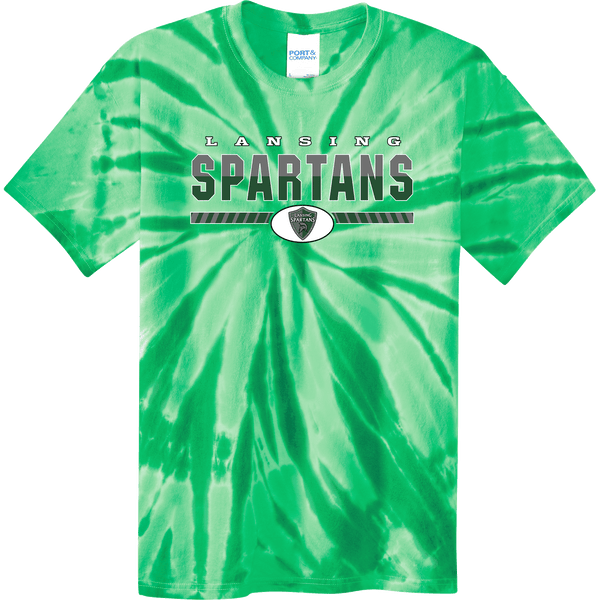 Lansing Spartans Youth Tie-Dye Tee