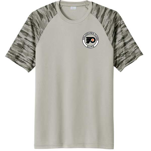 Philadelphia Flyers Elite Drift Camo Colorblock Tee