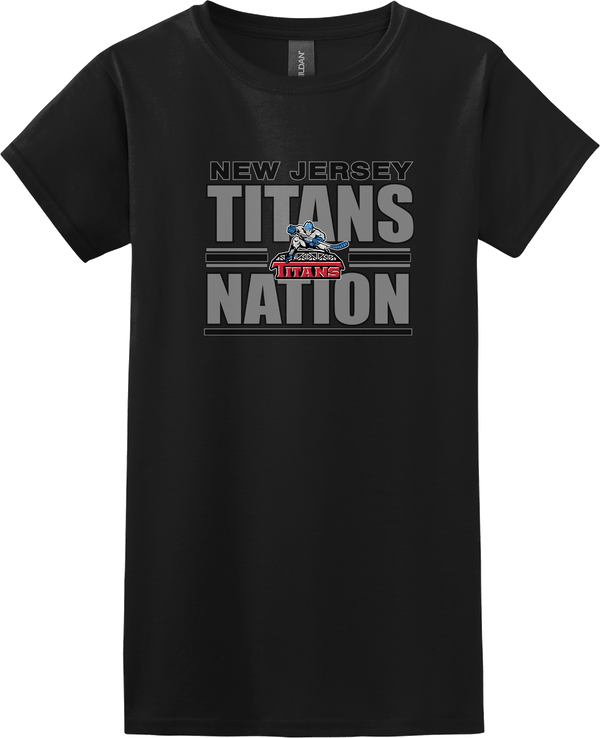 NJ Titans Softstyle Ladies' T-Shirt