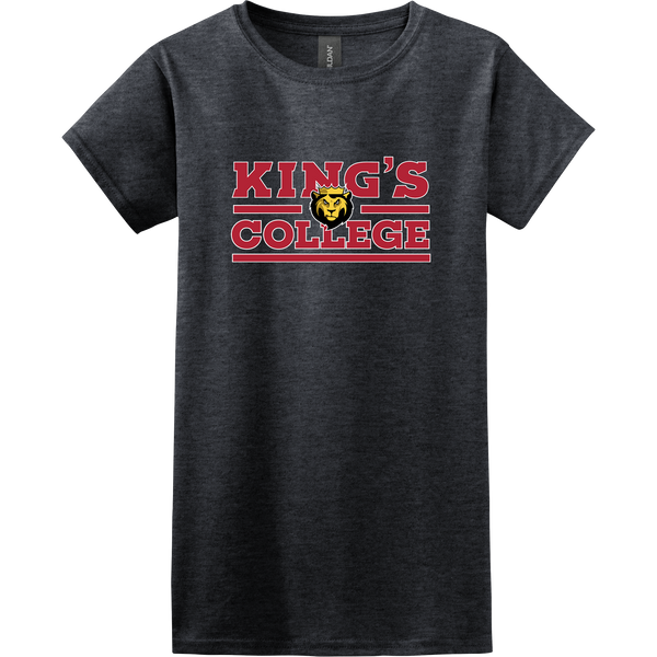 King's College Softstyle Ladies T-Shirt