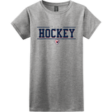 Wall Hockey Softstyle Ladies T-Shirt