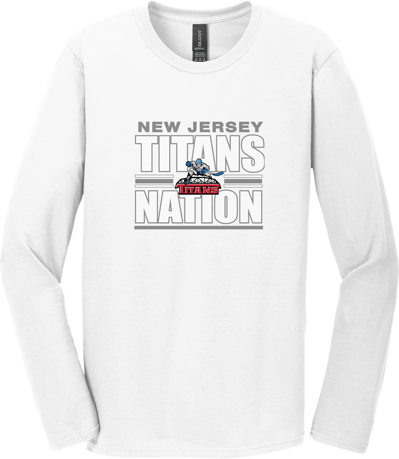 NJ Titans Softstyle Long Sleeve T-Shirt