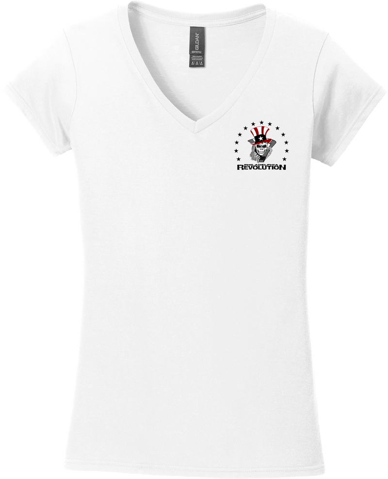 Phila Revolution Softstyle Ladies Fit V-Neck T-Shirt