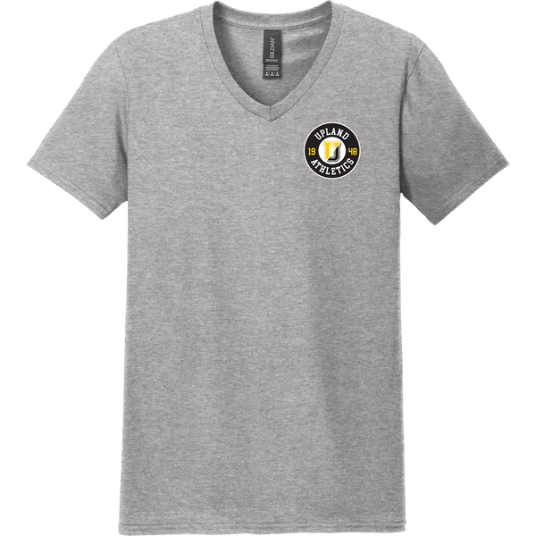 Upland Country Day School Softstyle V-Neck T-Shirt