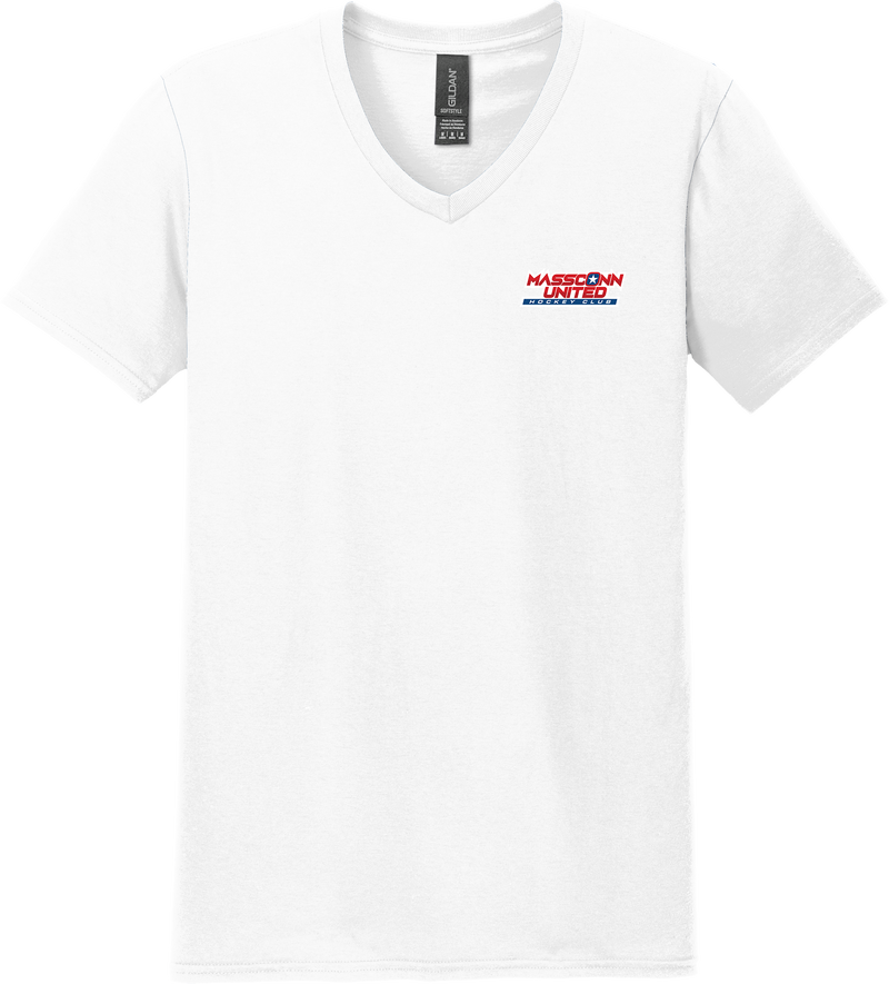 Mass Conn United Softstyle V-Neck T-Shirt