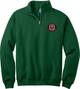 Palmyra Black Knights NuBlend 1/4-Zip Cadet Collar Sweatshirt