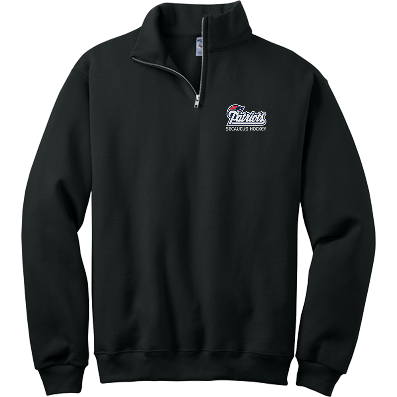 Secaucus Patriots NuBlend 1/4-Zip Cadet Collar Sweatshirt