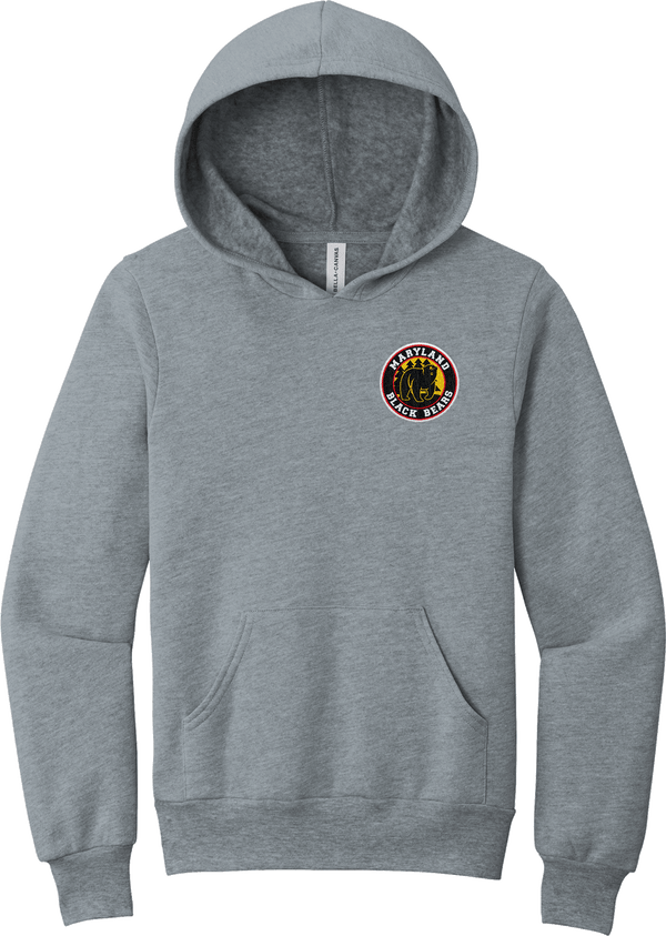 Maryland Black Bears Youth Sponge Fleece Pullover Hoodie