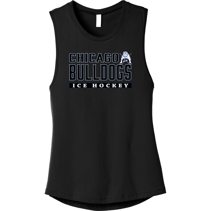 Chicago Bulldogs Womens Jersey Muscle Tank