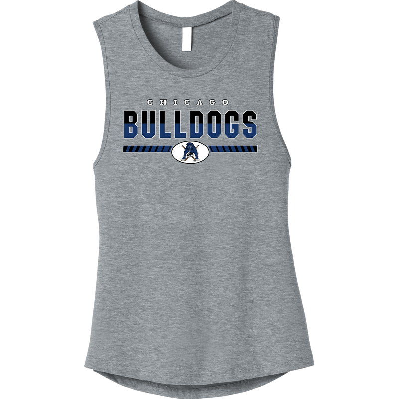 Chicago Bulldogs Womens Jersey Muscle Tank