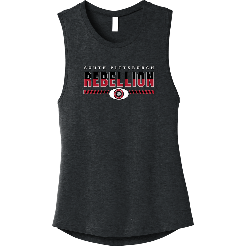 South Pittsburgh Rebellion Womens Jersey Muscle Tank