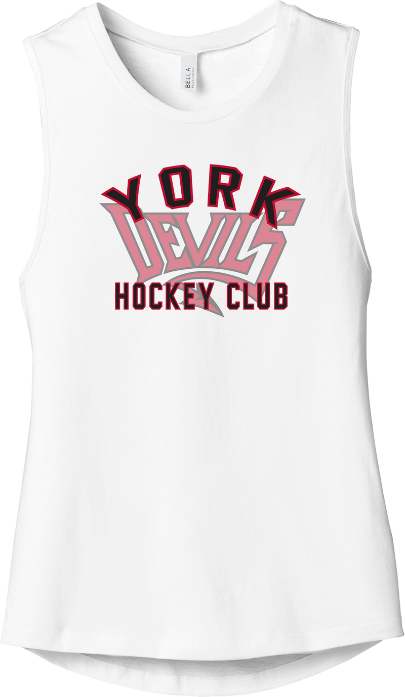 York Devils Womens Jersey Muscle Tank