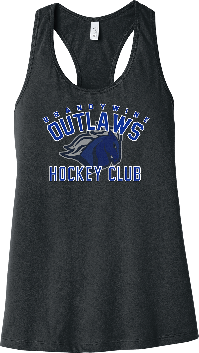 Brandywine Outlaws Womens Jersey Racerback Tank