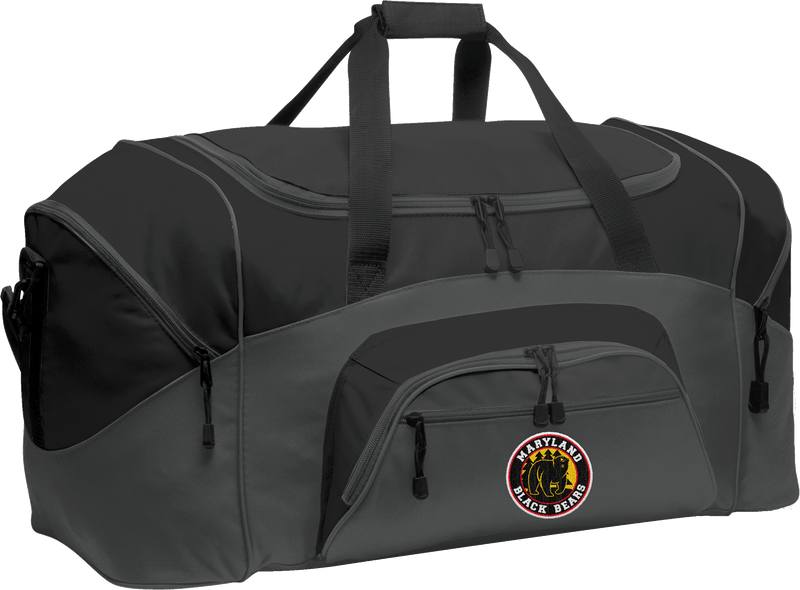 Maryland Black Bears Standard Colorblock Sport Duffel