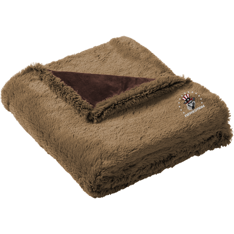 Phila Revolution Faux Fur Blanket