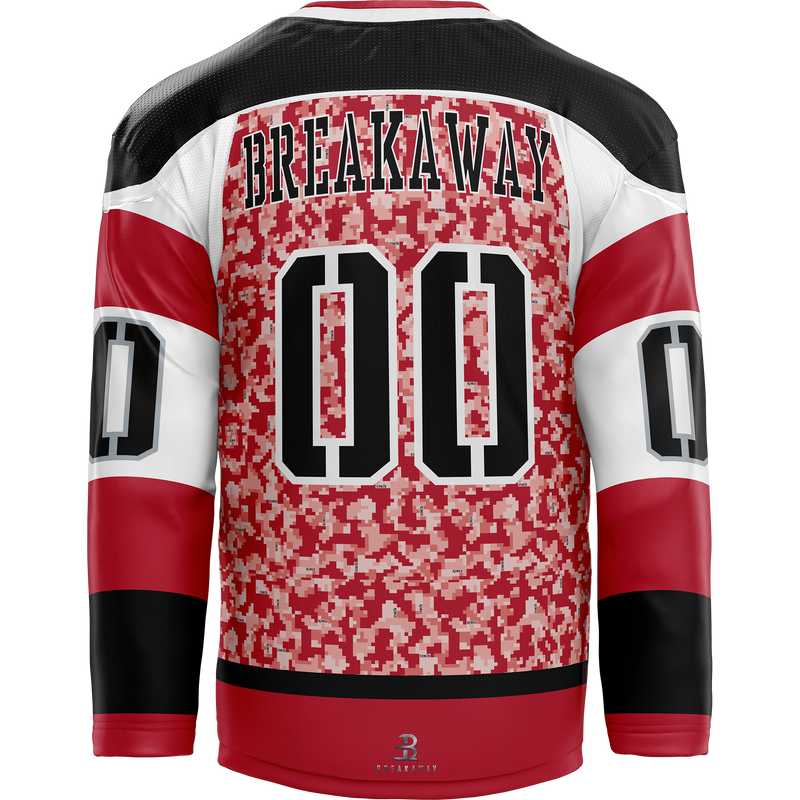 CT Oil Kings Adult Player Reversible Sublimated Jersey