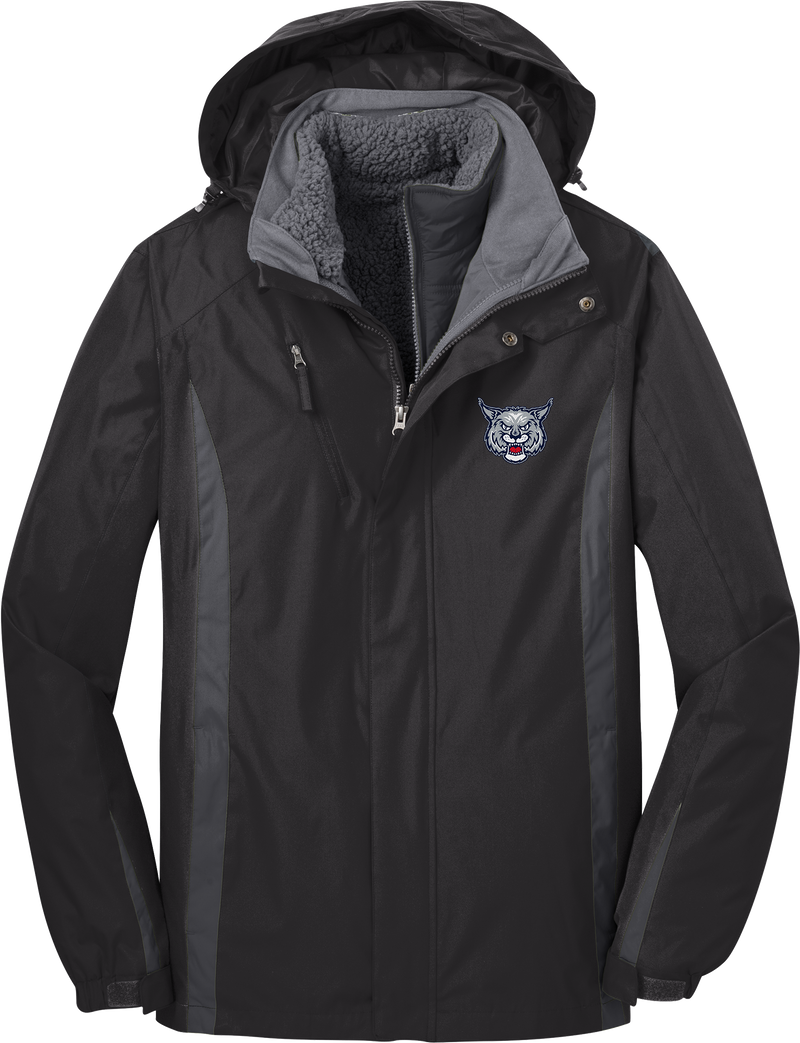 CT Bobcats Colorblock 3-in-1 Jacket