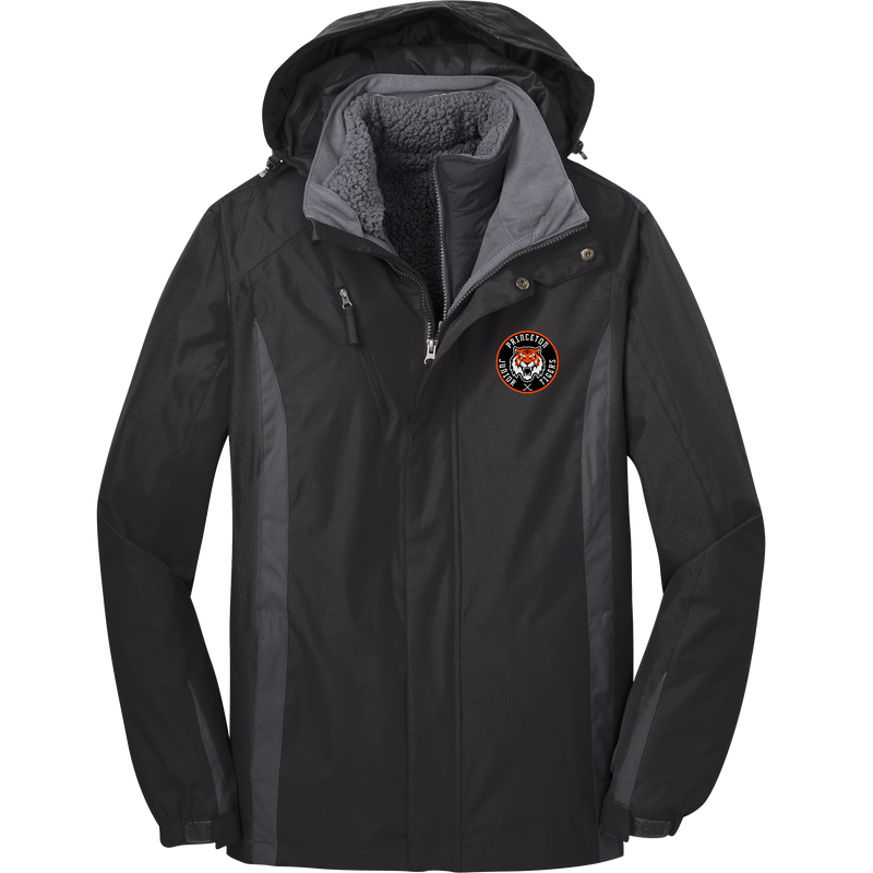 Princeton Jr. Tigers Colorblock 3-in-1 Jacket