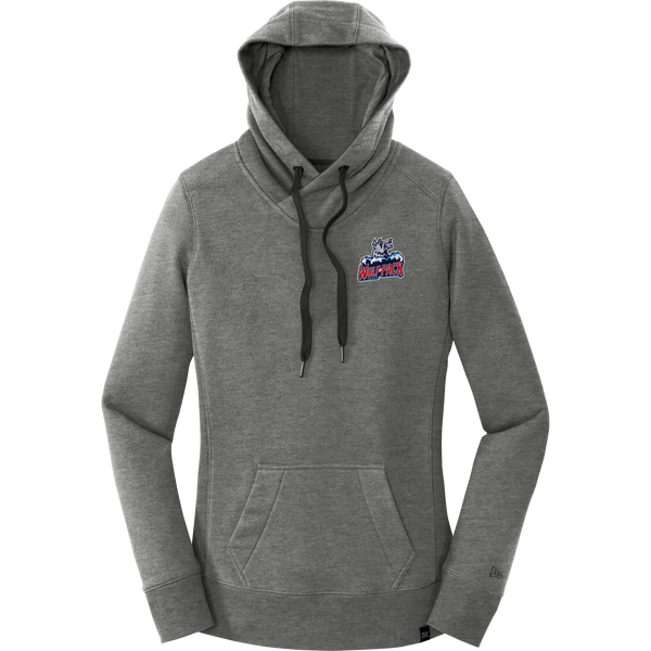 CT Wolfpack South New Era Ladies French Terry Pullover Hoodie