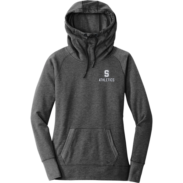 Midd South Athletics New Era Ladies Tri-Blend Fleece Pullover Hoodie