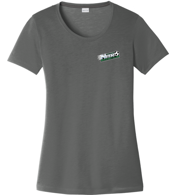 Nitro Soccer Ladies PosiCharge Competitor Cotton Touch Scoop Neck Tee