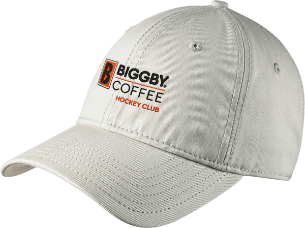 Biggby Coffee Hockey Club New Era Adjustable Unstructured Cap