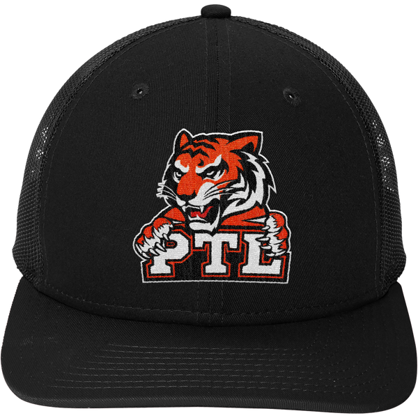 Princeton Tiger Lilies New Era Snapback Low Profile Trucker Cap