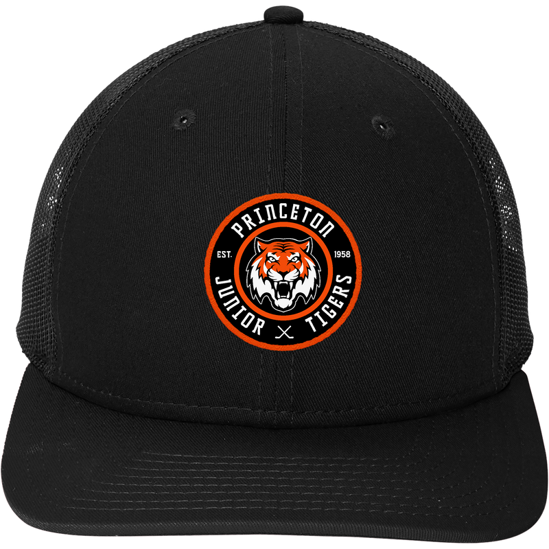 Princeton Jr. Tigers New Era Snapback Low Profile Trucker Cap