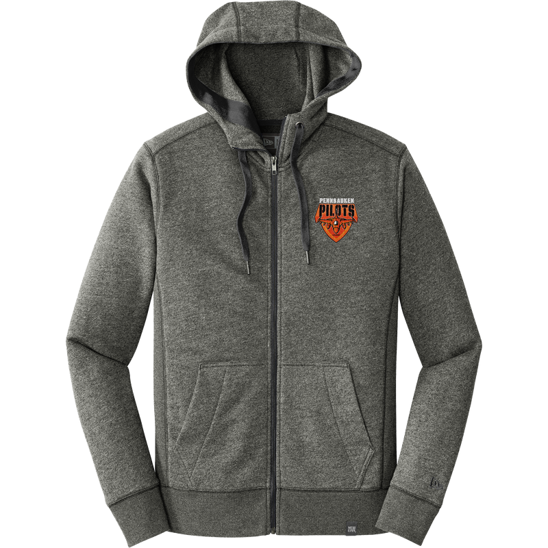 Pennsauken Pilots New Era French Terry Full-Zip Hoodie