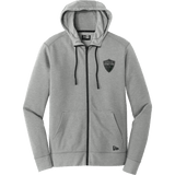 Lansing Spartans New Era Tri-Blend Fleece Full-Zip Hoodie