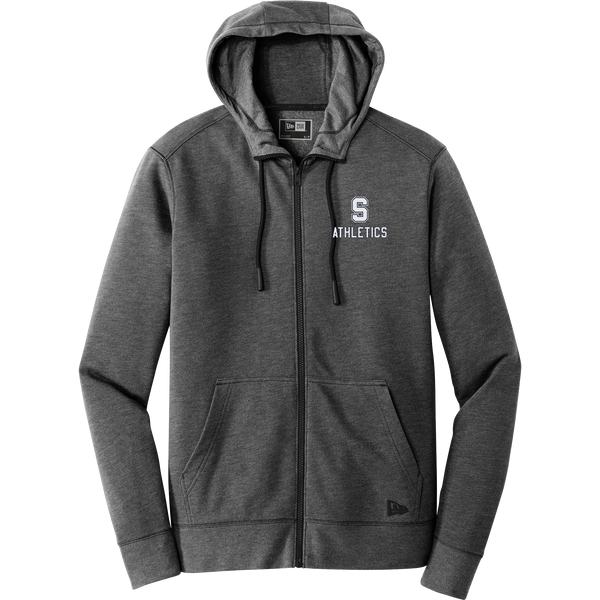 Midd South Athletics New Era Tri-Blend Fleece Full-Zip Hoodie