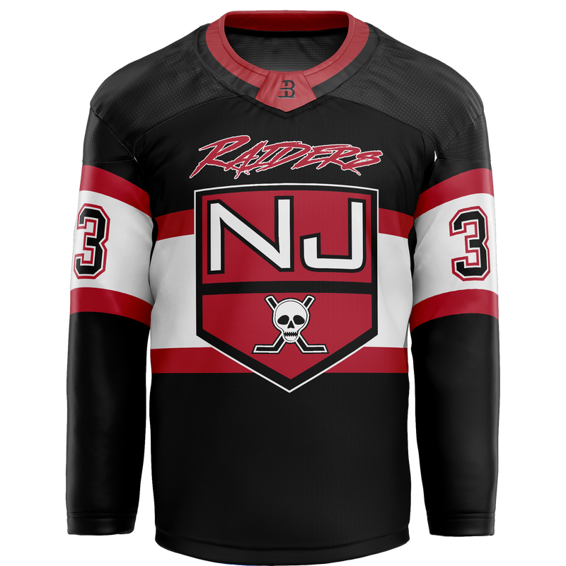 NJ Raiders Adult Goalie Reversible Sublimated Jersey