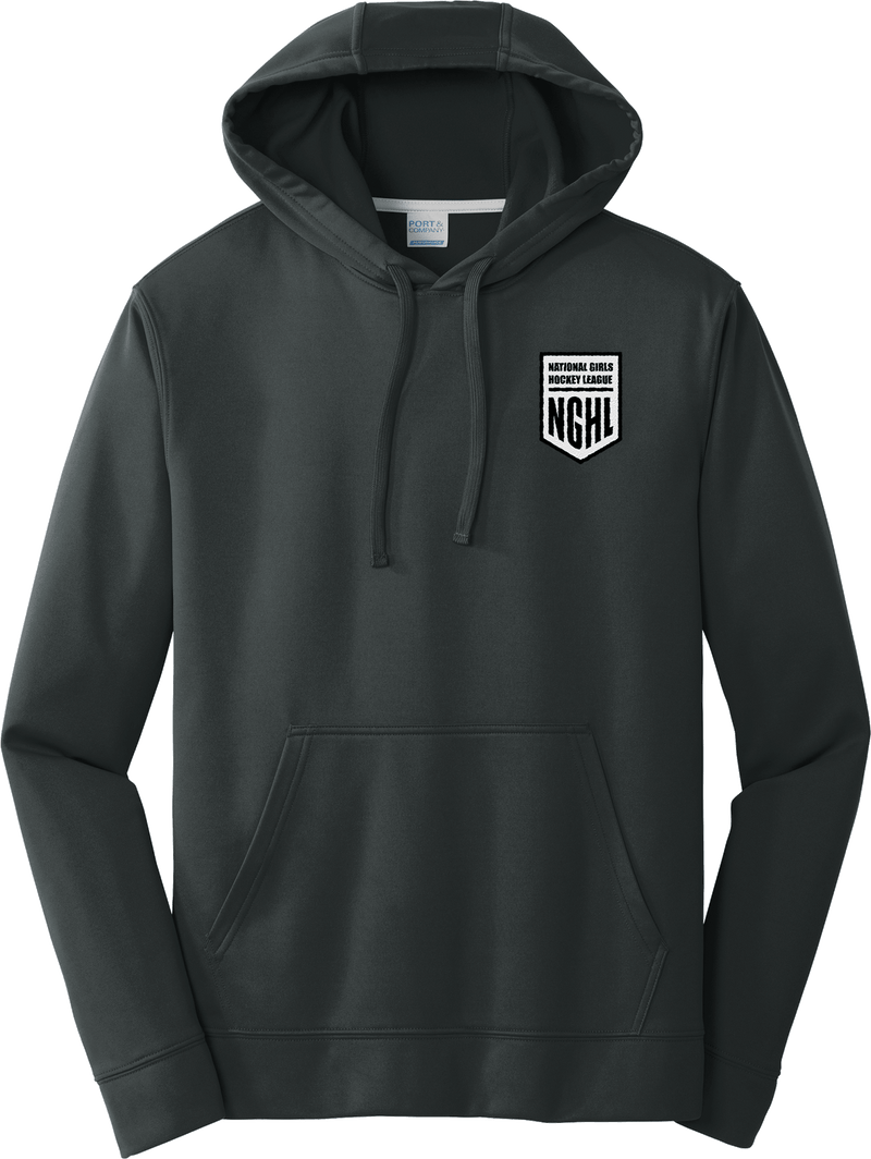 NGHL Performance Fleece Pullover Hooded Sweatshirt