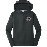 Allegheny Badgers Youth Performance Fleece Pullover Hooded Sweatshirt