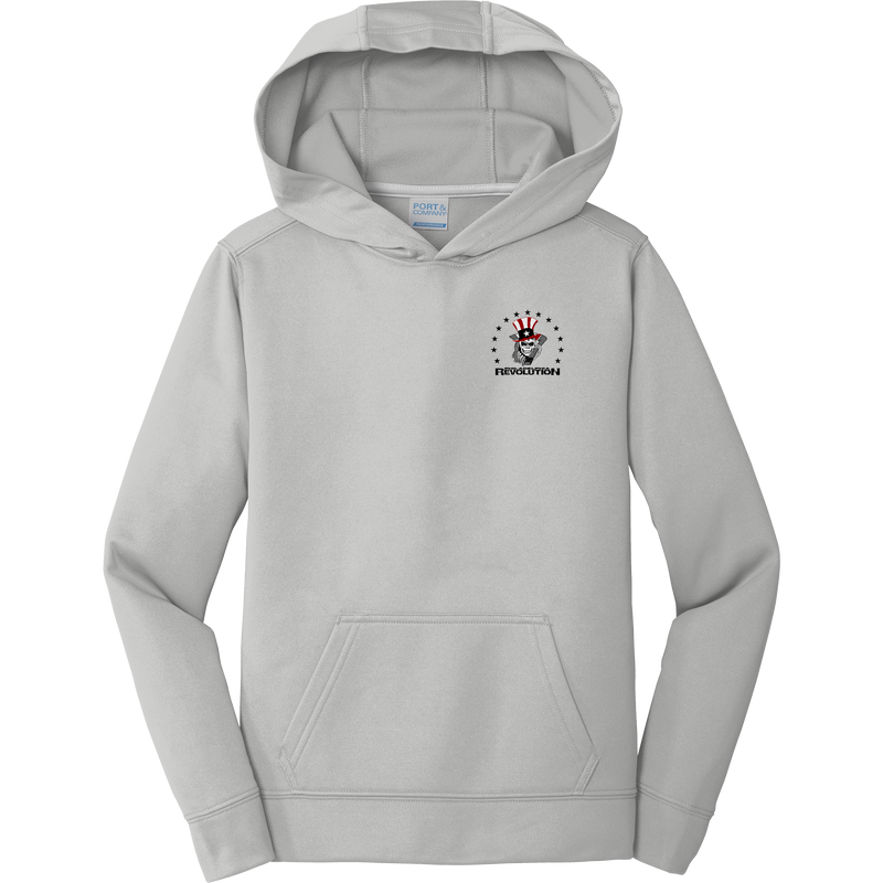 Phila Revolution Youth Performance Fleece Pullover Hooded Sweatshirt