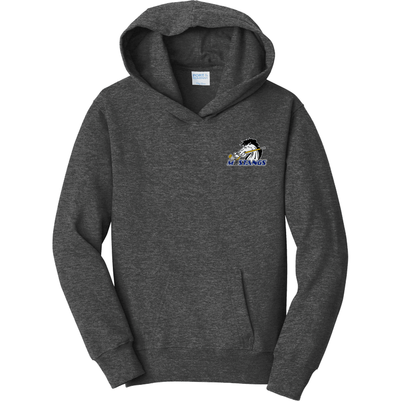 Mid-State Mustangs Youth Fan Favorite Fleece Pullover Hooded Sweatshirt