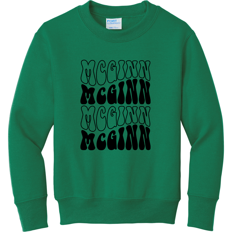 McGinn Elementary Youth Core Fleece Crewneck Sweatshirt