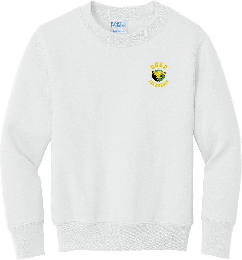 Chester County Youth Core Fleece Crewneck Sweatshirt