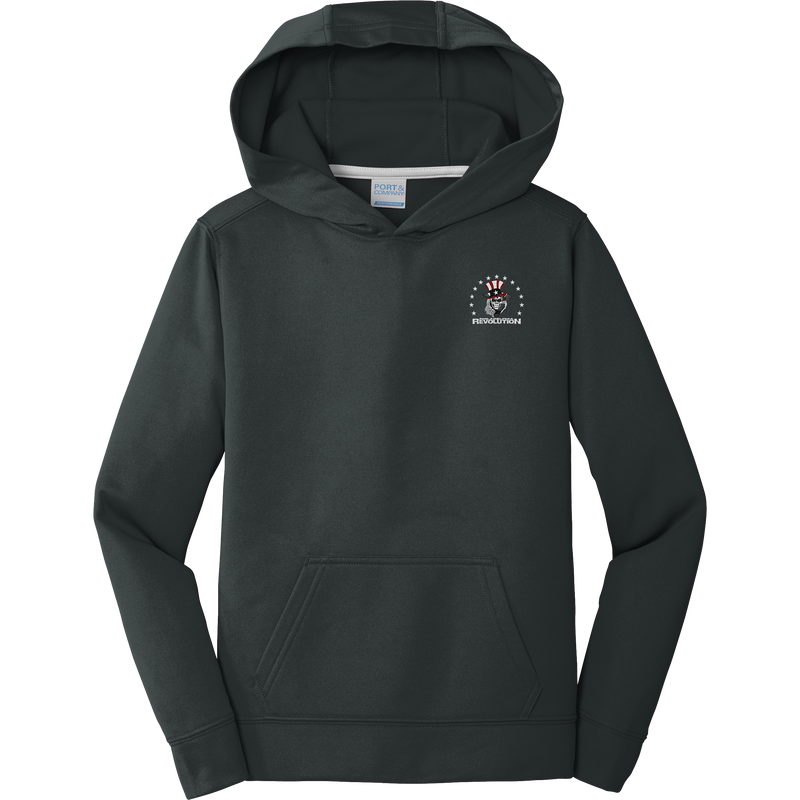 Phila Revolution Youth Performance Fleece Pullover Hooded Sweatshirt