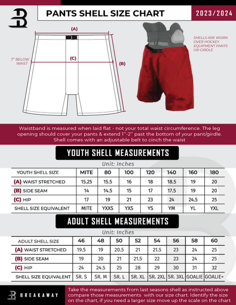 Mercer Tier 1 12U and Up Youth Pants Shell