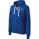 Boca Barracudas Lace Up Pullover Hooded Sweatshirt