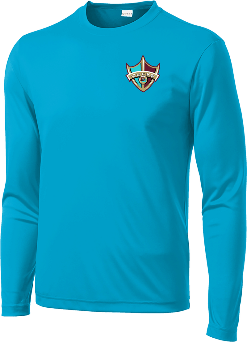 Delaware Ducks Long Sleeve PosiCharge Competitor Tee