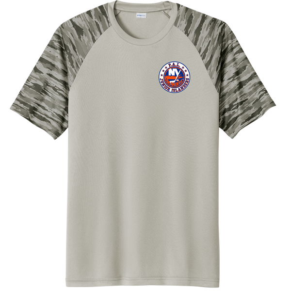 PAL Jr. Islanders Drift Camo Colorblock Tee