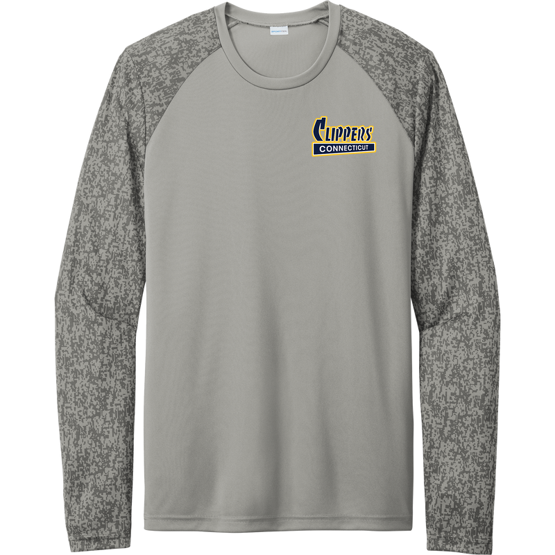 CT Clippers Long Sleeve Digi Camo Tee