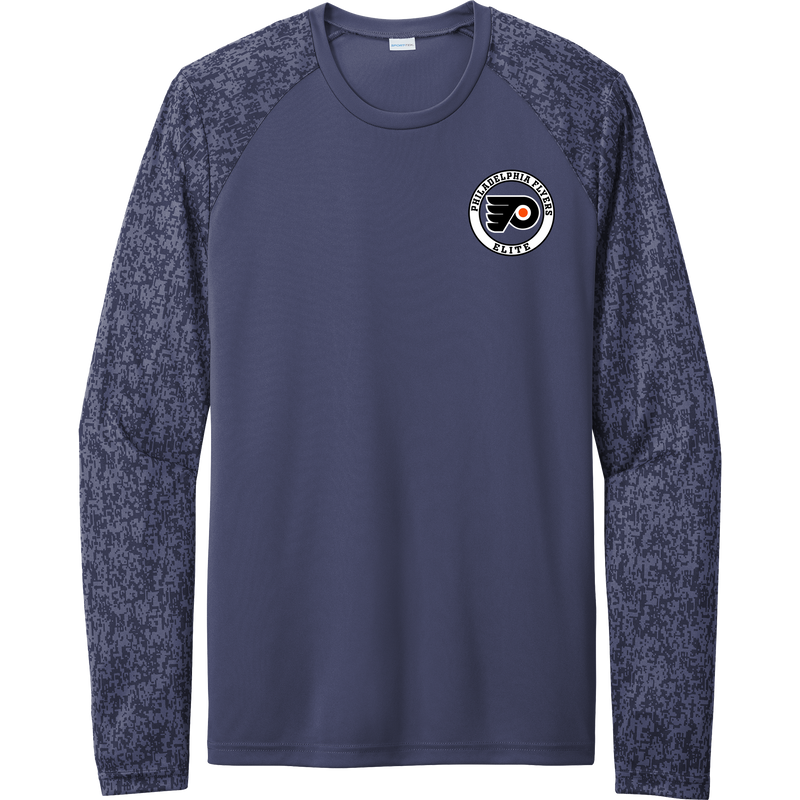 Philadelphia Flyers Elite Long Sleeve Digi Camo Tee