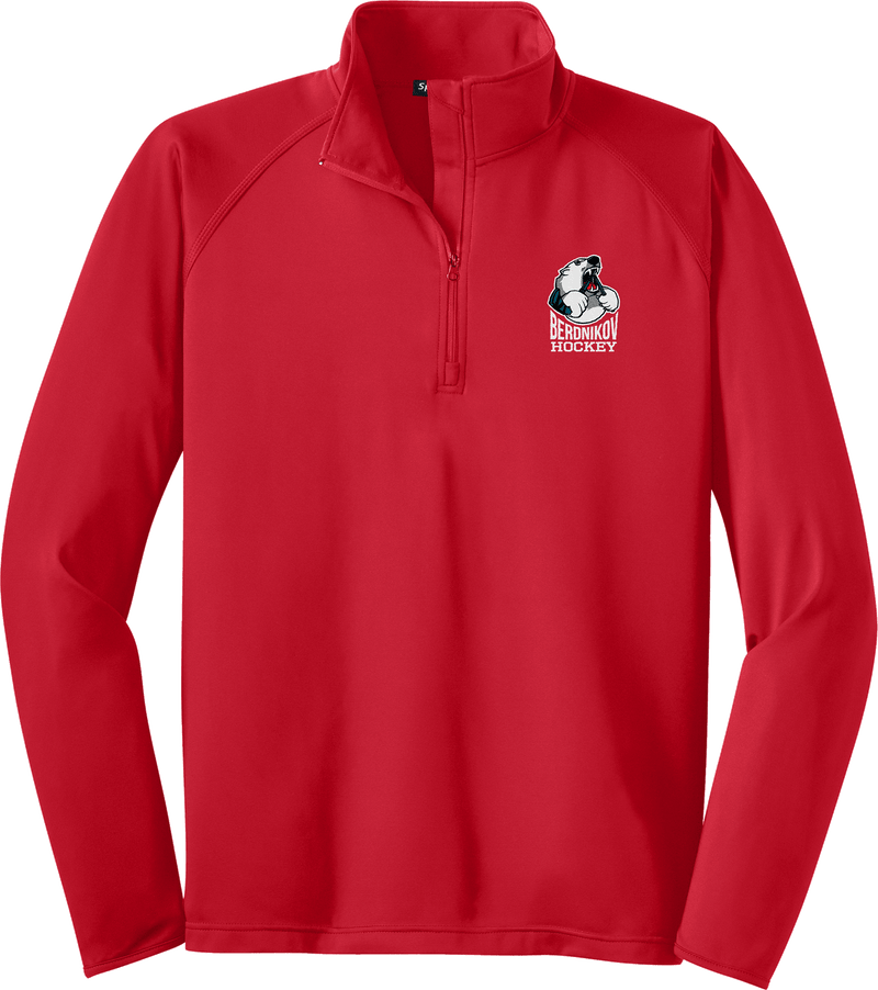 Berdnikov Bears Sport-Wick Stretch 1/4-Zip Pullover