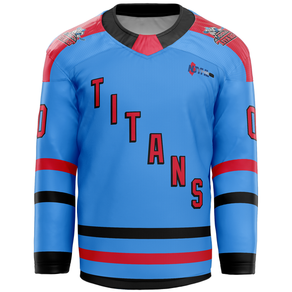 NJ Titans Tier 2 Youth Goalie Sublimated Jersey