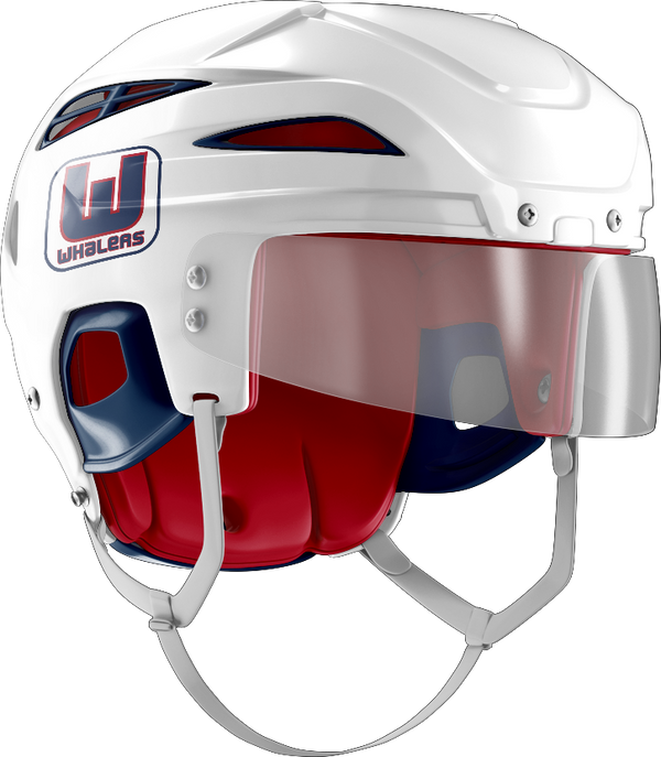 CT Whalers Tier 1 Helmet Stickers